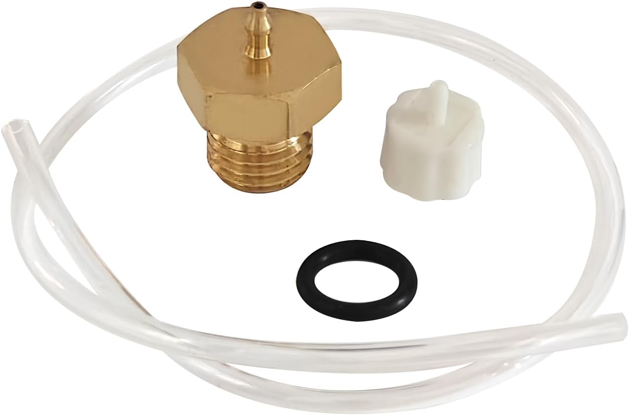 16106 Refrigerant Identifier Sample Hose Assembly Fits for Robinair R1234yf AC Machines 16900, AC1234-6, ACR325M, AC1234-4, GE-50300, 10500