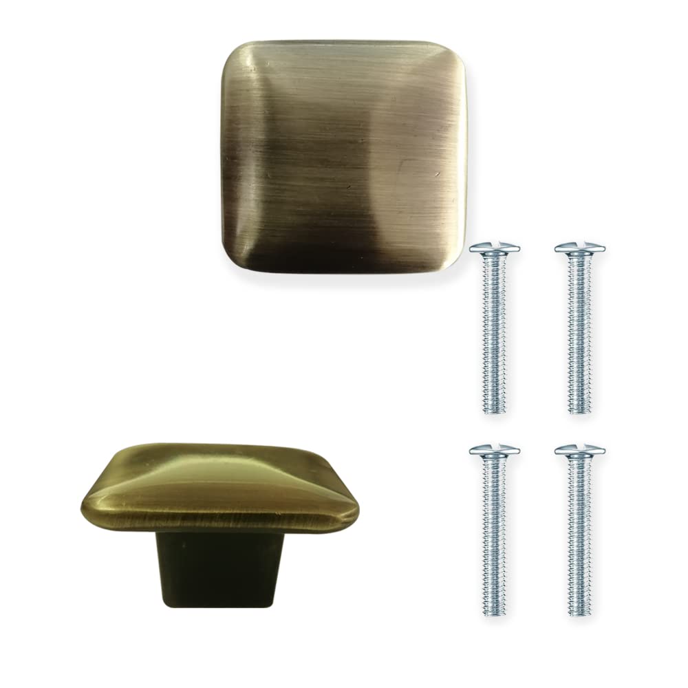 VOLO® Antique Brass Cabinet Knob Pull Handle (D Knob Sm Square)(Pack of 2 Pcs.) (B09G7B8JJZ) Amazon Price History, Amazon Price Tracker