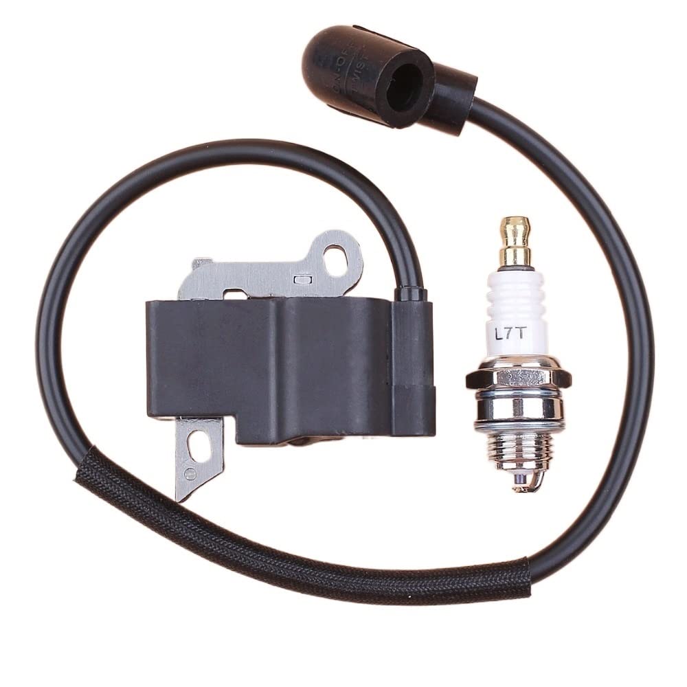 BAKVRI Kit de bujía de módulo Magneto de Bobina de Encendido Compatible con Motosierra Stihl MS441 MS 441 1138 400 1300, Piezas de Motor de Motosierra