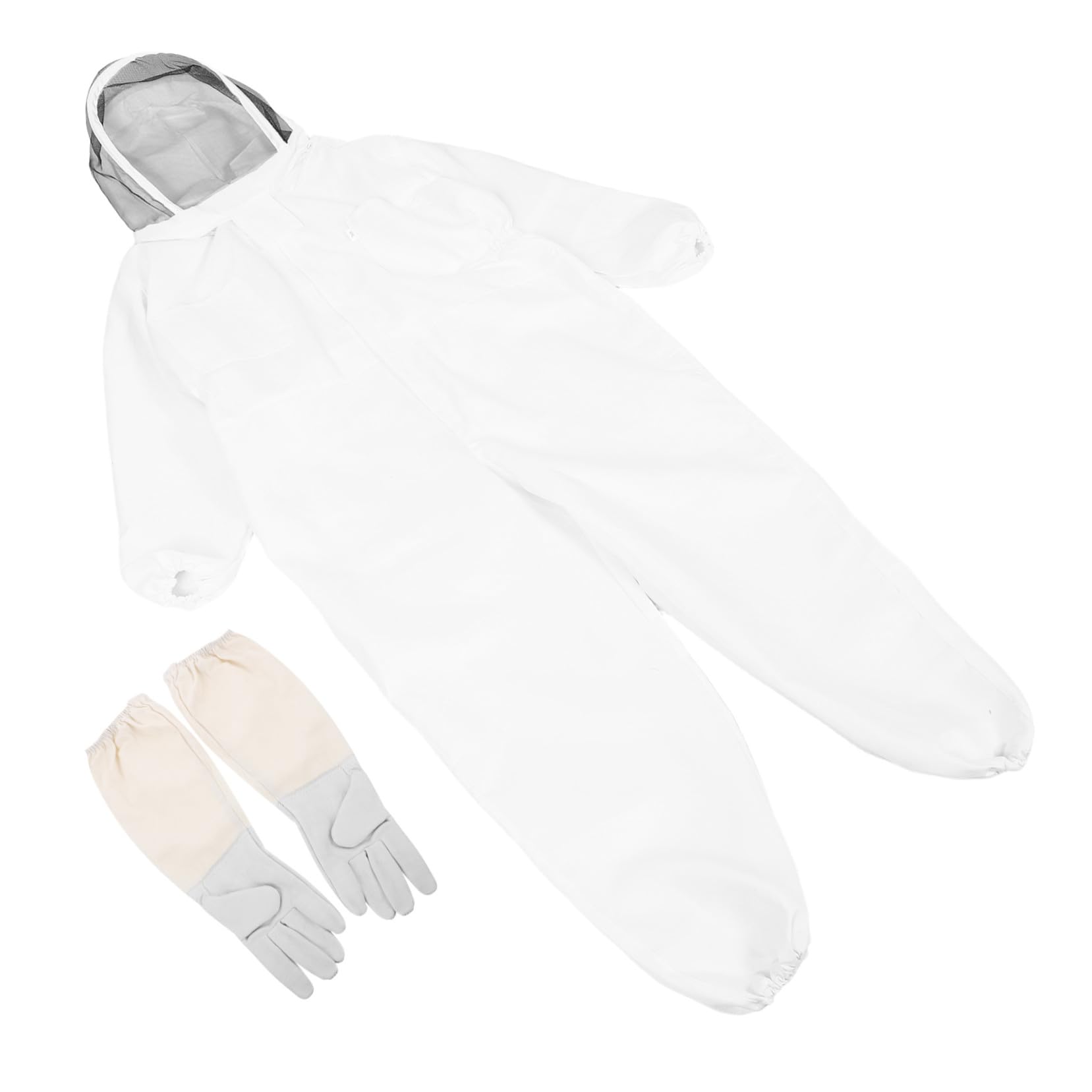 Protective Beekeeping Suit Full Body Jacket with Gloves Ventilated Bee Keeping Gear for Adults Export Quality Apiculture Clothing for Efficient Hive Management