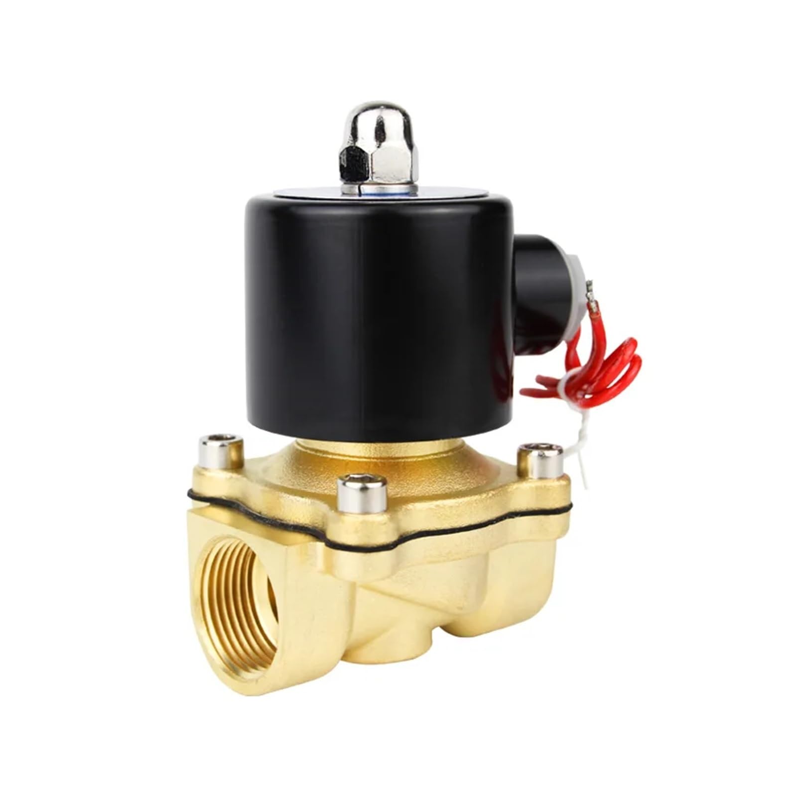 Electric Solenoid Valve 1/4" 3/8" 1/2" 3/4" 1" DN8/10/15/20/25/50 Normally Closed Pneumatic For Water Oil Air 12V 24V 220V 110V(DN20,AC110V)