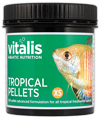 Vitalis Tropical - Pellets para acuario (talla XS, 1 mm, 300 g)