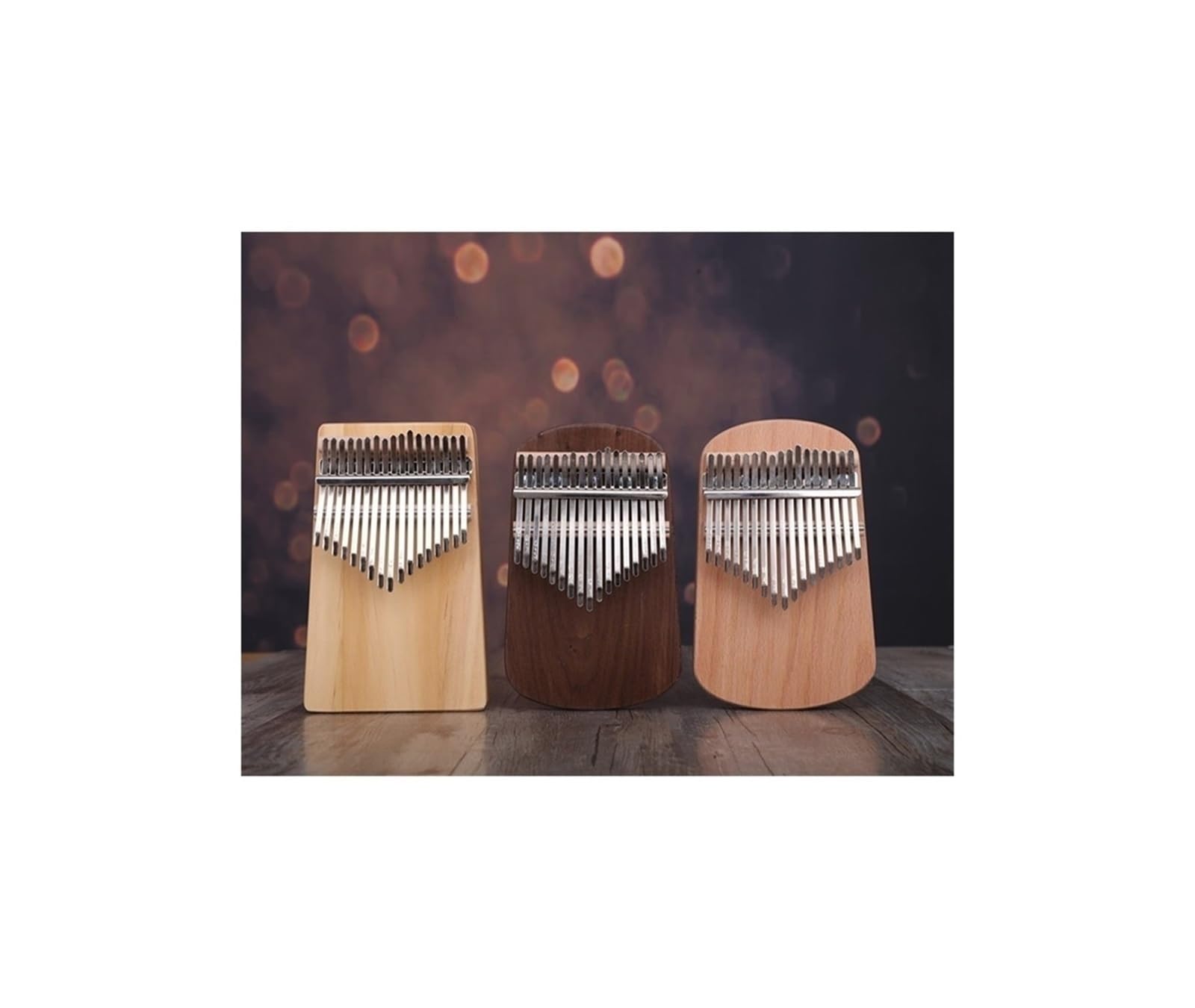 Kalimba 17-tonowy fornir sosnowy różowy 17-tonowy fortepian palcowy kalimba 17-tonowy fortepian kciukowy kalimba