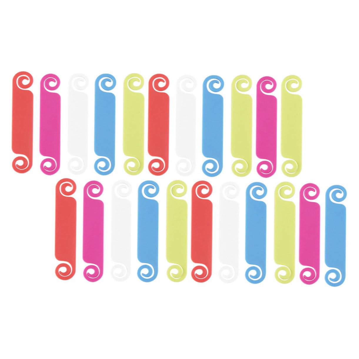 Operitacx 150piezas Etiquetas De Identificación De Cables Multicolores Para Gestión De Cables Marcadores De Carga y Alimentación Para Cargadores Usb
