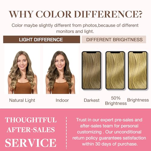 Image of GOO GOO Seamless Clip in Hair Extensions Real Human Hair Remy Extensions