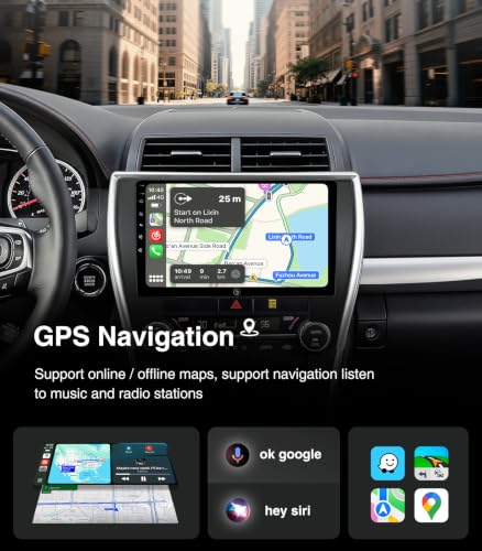 10.2" 64G Car Stereo Radio for Toyota Camry 2015 2016 2017 CarPlay - image 6