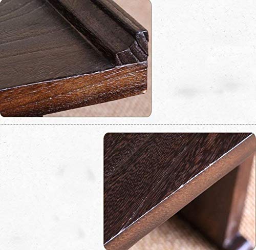 Mesa de estudio plegable y escritorio de madera portátil de 60x34cm 4