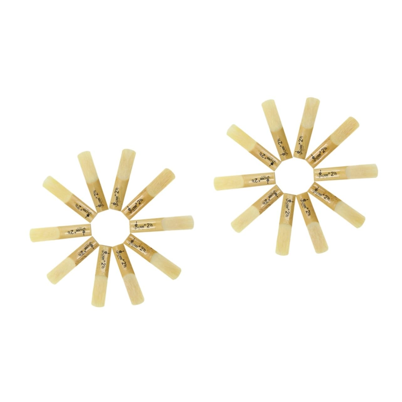 SUPVOX 20pezzi Ance Per Saxofono Accessori Bamboo Di Alta Qualità Con Scatola Di Conservazione Ottimo Suono e Design Pratico