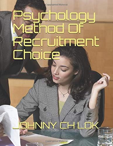 Psychology Method Of Recruitment Choice