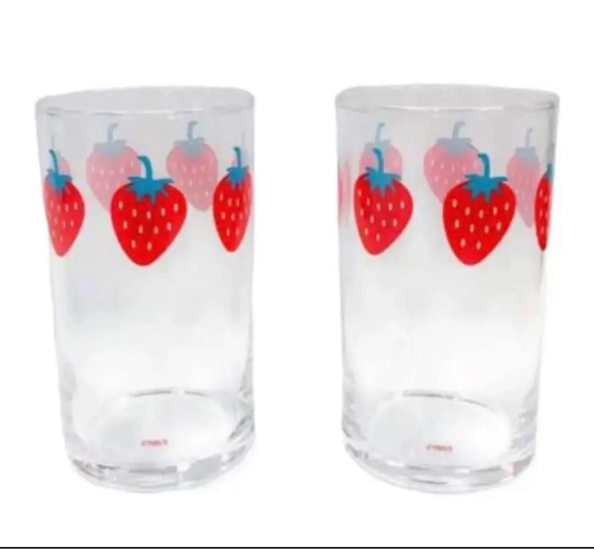 NANA グラス　いちご柄　アミューズメント　2005年　矢沢あい　プライズ NANAいちごグラス 矢沢あい - メルカリ