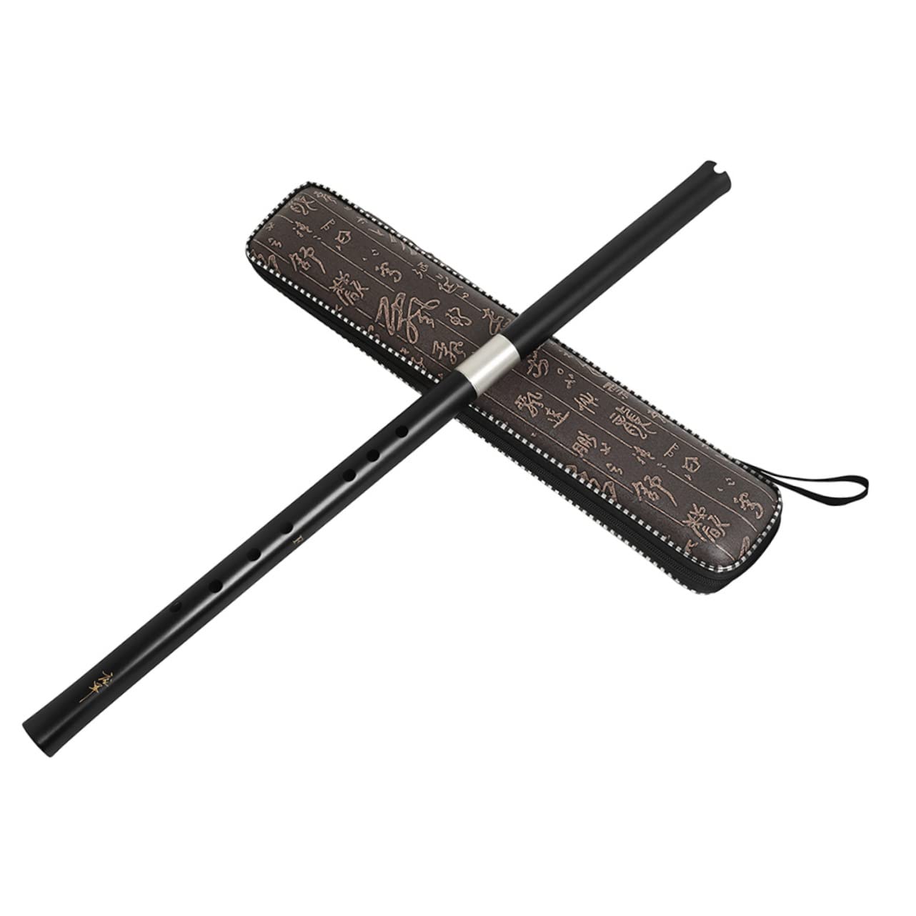 Kisangel Flute: Traditional Chinese Woodwind Instrument 8-hole Rosewood Flute for Beginners