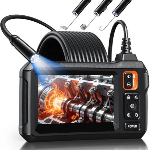 Endoscope Camera with Light and 4.3 Screen