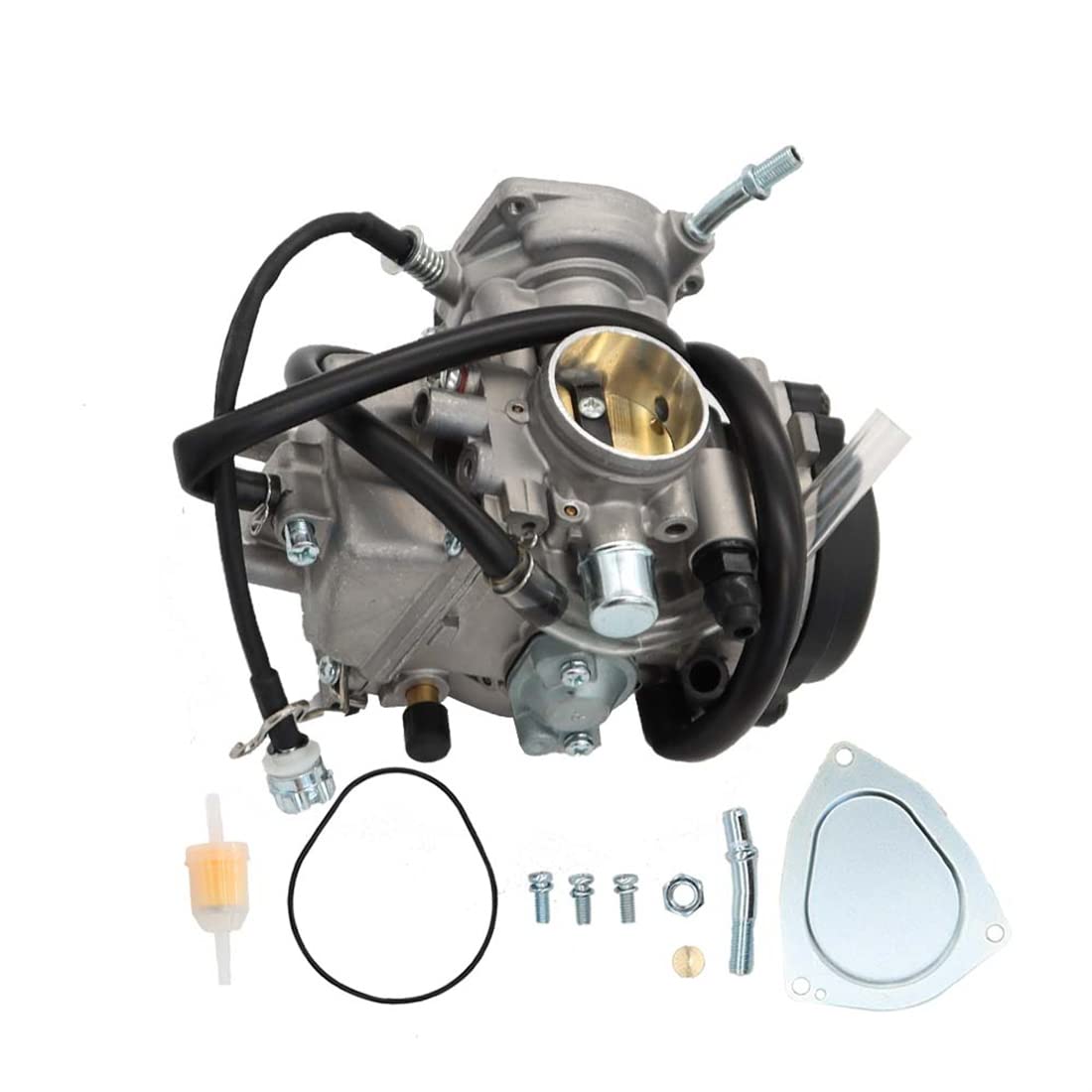 Nakkaa 5GH-14101-11-00 Carburetor Carb Kit Replacement for Big Bear 400 Wolverine 350 450 Kodiak 400 450 YFM350 YFM400 YFM450 5PU-14101-11-00 2x4 4x4 Carb