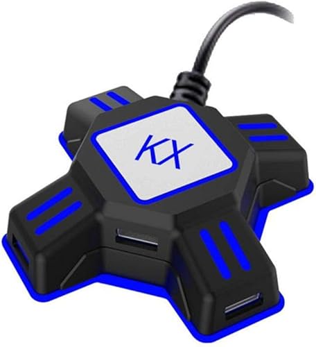 Convertidor de voltaje-Adaptador de enchufe de viaje, para interruptorPS4PS3 Cargadores KX USB controlador de juego convertidor teclado ratón