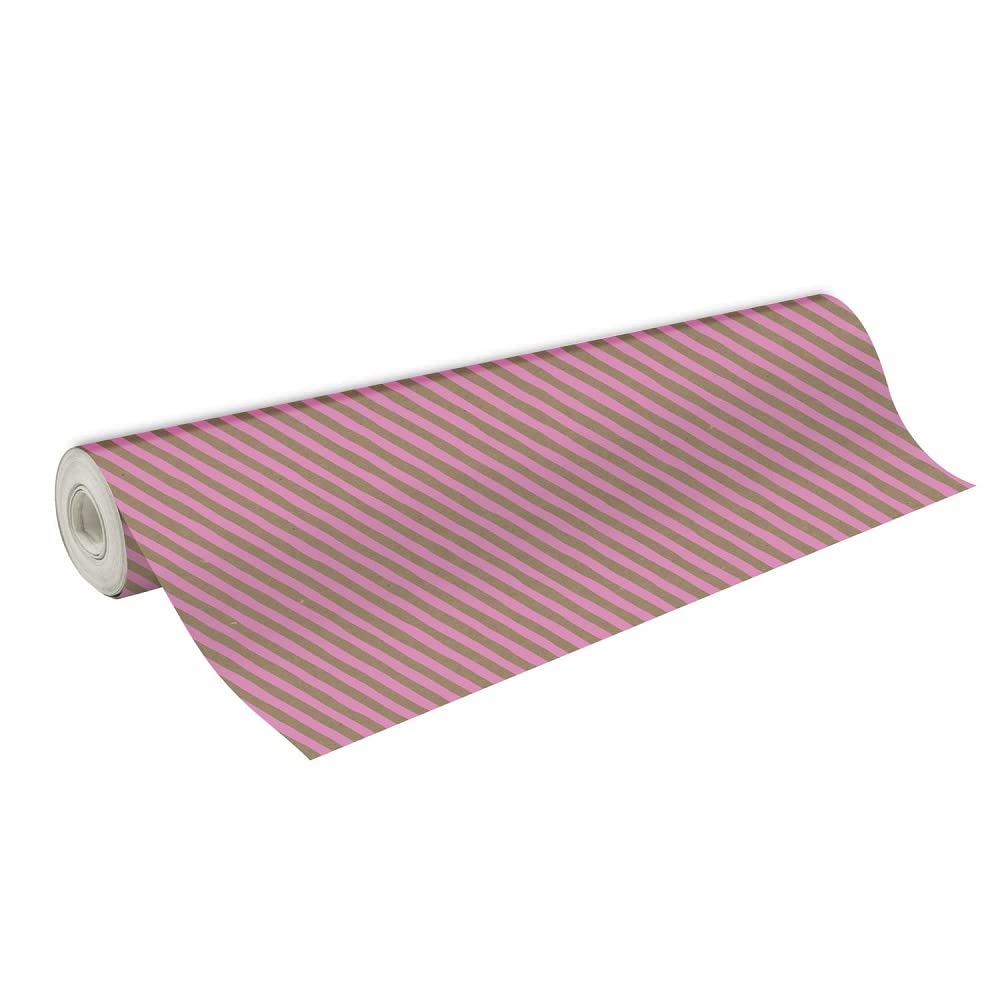 Clairefontaine 223873C Rolle Geschenkpapier Kraftnatur 50mx70cm 70g Rosa