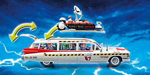 Playmobil Ghostbusters 70170 Ecto-1A con luci e