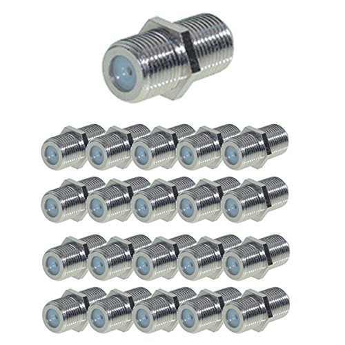 Connettore Giunto Di Raccordo Tipo F Per Cavo Coassiale Antenna TV - Foto 9