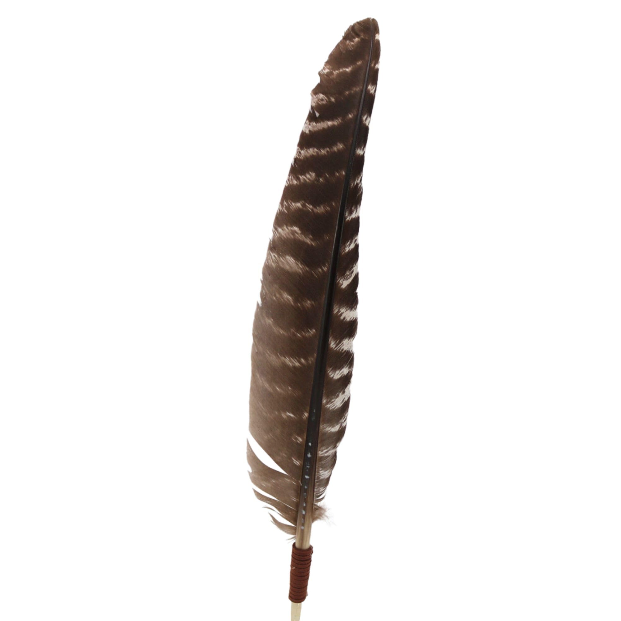 Turkey Feather Hat Accent for Cowboy Hats, Western Accessories, Feathers for Hats, Goliad