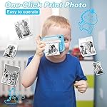 Kids Camera Toddler Camera, Kids Digital Camera Instant Print, 1080P Video Camera for Kids with 32GB SD Card, Childrens Toy Camera Easter Birthday Gifts for Boys Girls 3 4 5 6 7 8 9 10 11 12 Year Old - Image 3