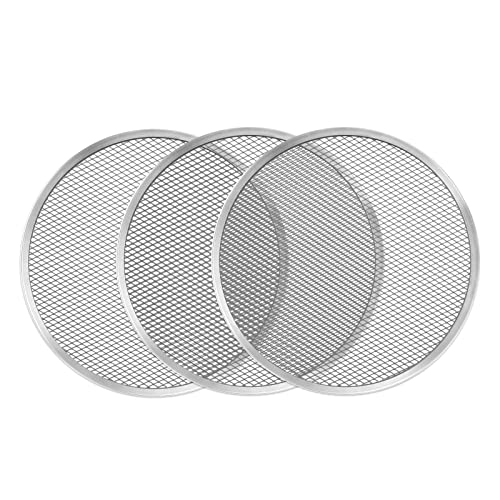 Teglia Per Pizza In Acciaio Inox 30cm - 2 Pezzi, Atossica, Lavabile In Lavastoviglie - Foto 4