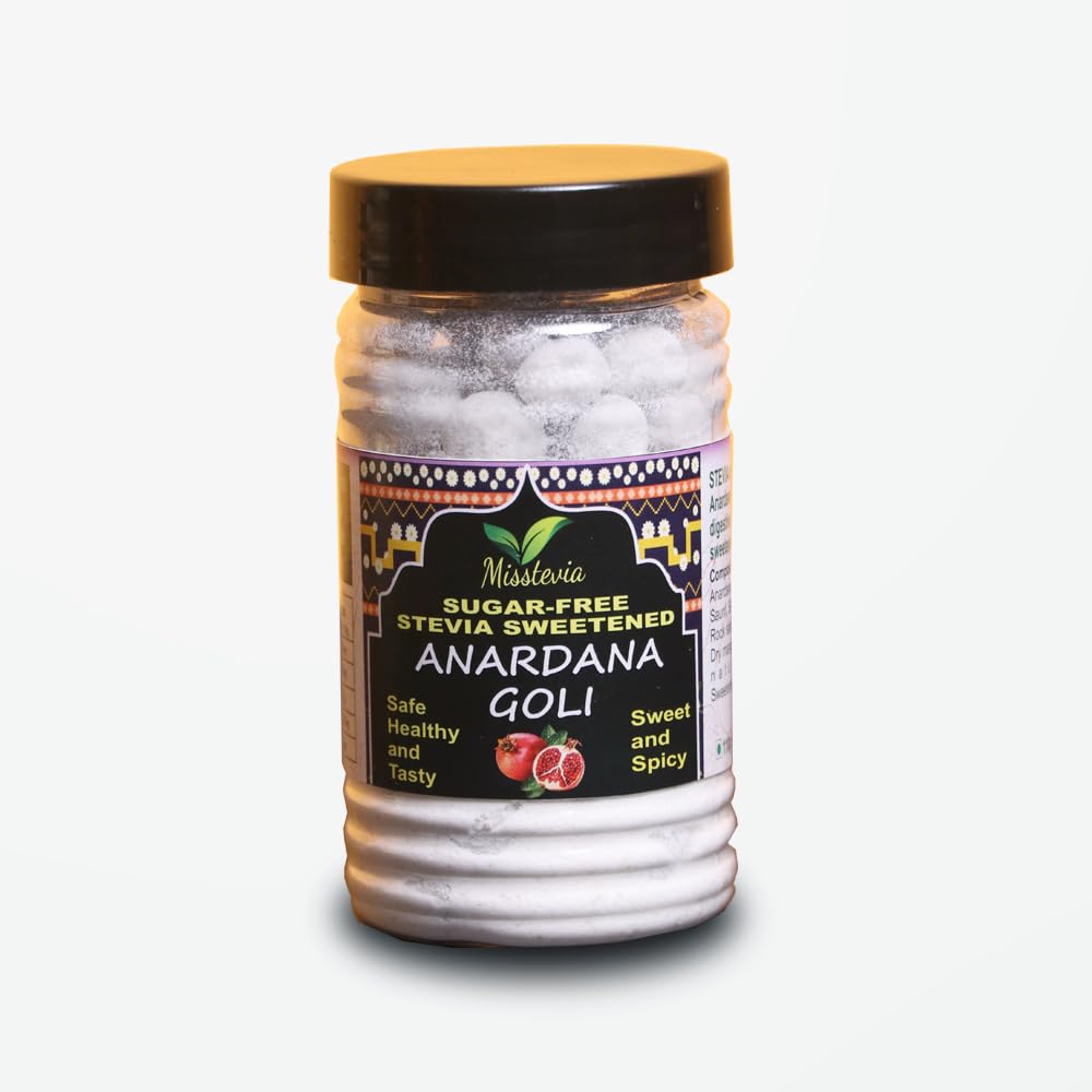 MISSTEVIA GUILT FREE SWEET Sugar Free Anardana Goli Sweet And Spicy |Sweetened With Stevia|Made Of Fresh Anardana Seeds|Sugar Free Mouth Freshener|Natural And Sugar Free Mukhwas 110Gm (B0B6JPQYMV) Amazon Price History, Amazon Price Tracker