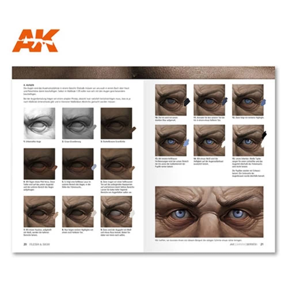 Flesh & Skin, Techniques to Paint All Types of Flesh in Miniatures