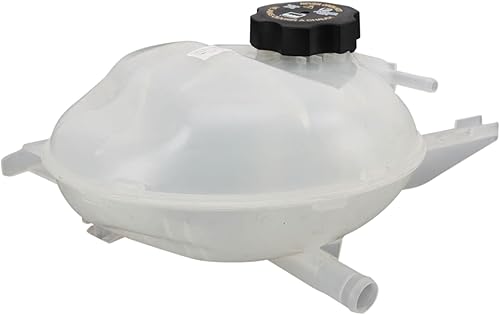 Vista 143 de TRQ Botella de desbordamiento del tanque de expansión del depósito de refrigerante del radiador compatible con Porsche Macan 2015-2018