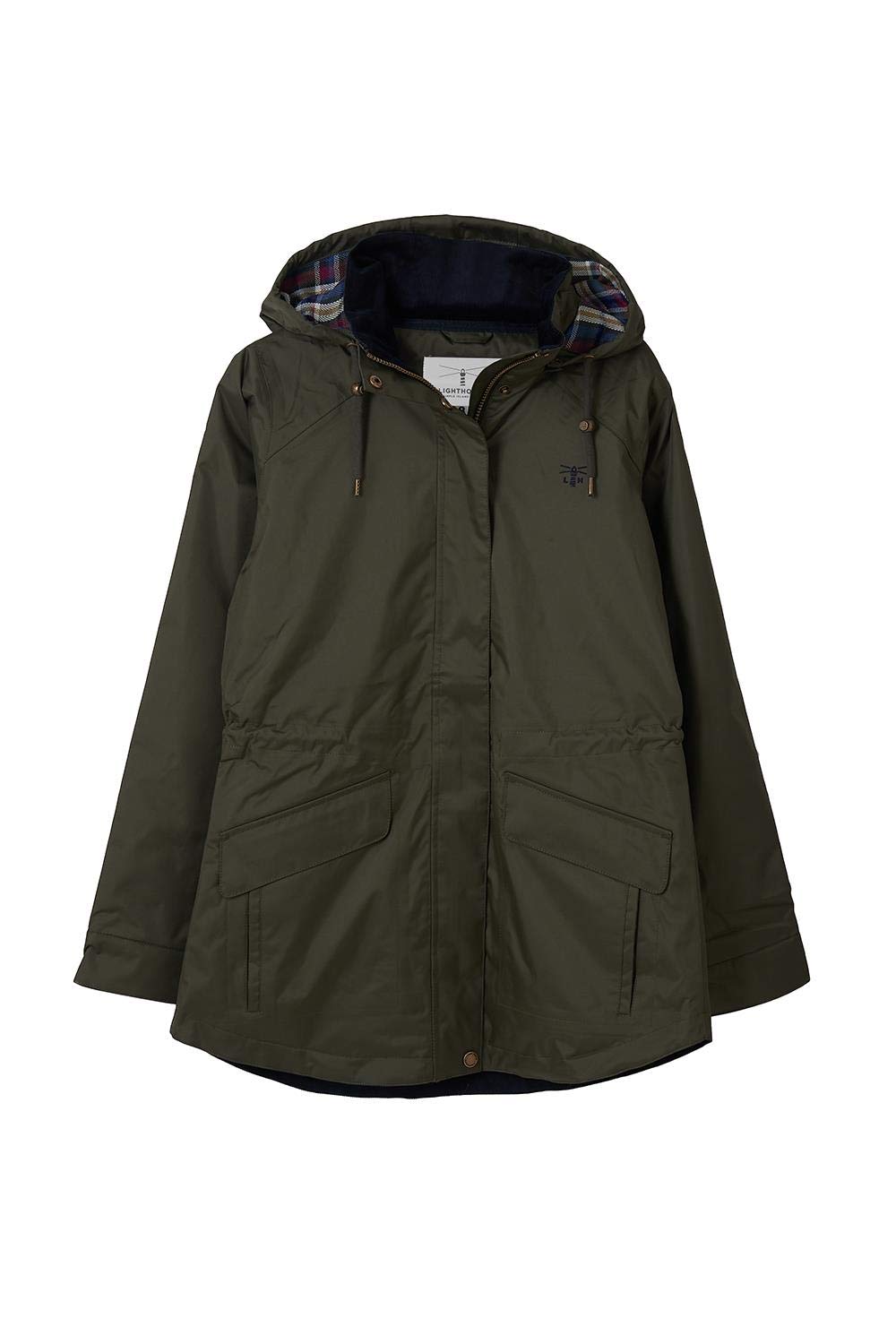 Lighthouse Clothing Men's Rain Mac - Green - Size 16