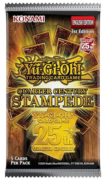 Quarter Century Stampede Booster Pack by Yu-Gi-Oh