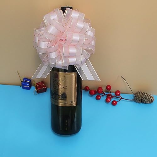 Miniatura 5 de 6 lazos para tirar, lazos para envolver regalos, lazos para cestas de boda, lazos de regalo, lazos grandes para regalos