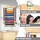 SUMNACON Kampfsport Gürtelhalter für 10 Gürtel Bambus Taekwondo-Gürtelständer Wandmontage Gürtel Display für Medail Judogürtel Karategürtel Ninjitsu-Gürtel als Personalisierbare Geschenk(kein Gürtel)