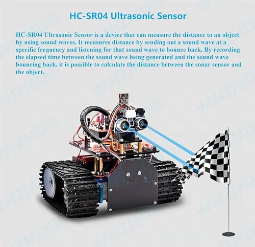 Image of WWZMDiB 2 Pcs HC-SR04 Ultrasonic Sensor Module Compatible with for Arduino R3 MEGA Mega2560 Duemilanove Nano Robot XBee ZigBee (5 Pcs HC-SR04 Ultrasonic Sensor)
