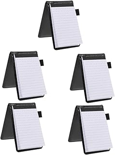 STOBOK 5 Pçs Notebook Bloco De Notas De Viagem Bloco De Notas De Bolso Doméstico Bloco De Notas Para Planejamento De Trabalho Bloco De Notas Pequeno Bloco De Notas Para Trabalho Pequenos