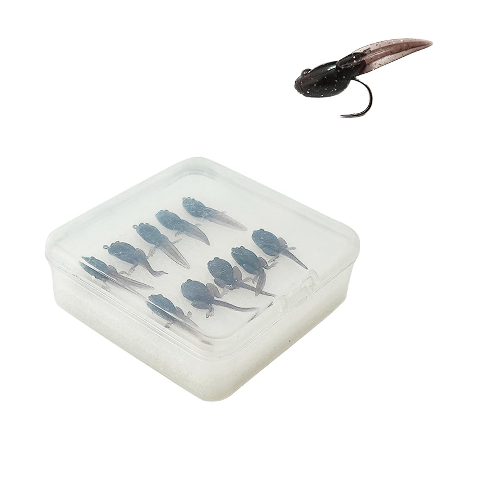 HZBB Fishing Tiny Lures for Trout Fishing Tackle Simulation Baits Realistic Artificial with Barbed Hook Attracting Shaped