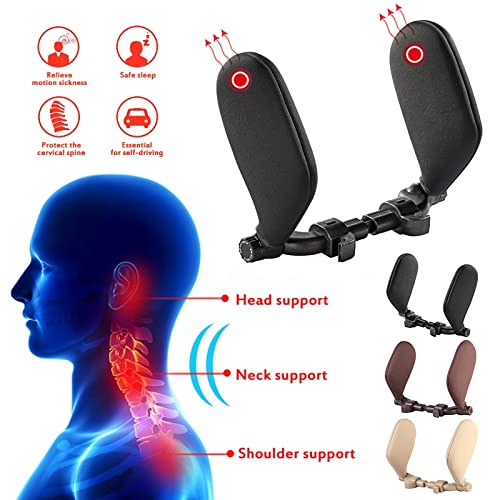 Poggiatesta Auto Cuscino Automatico Sedile Sedile Supporto Collo proteggibile Automobili Sedile poggiatesta Cuscino da Viaggio riposarsi for Dormire poggiatesta Cuscino Auto Collo