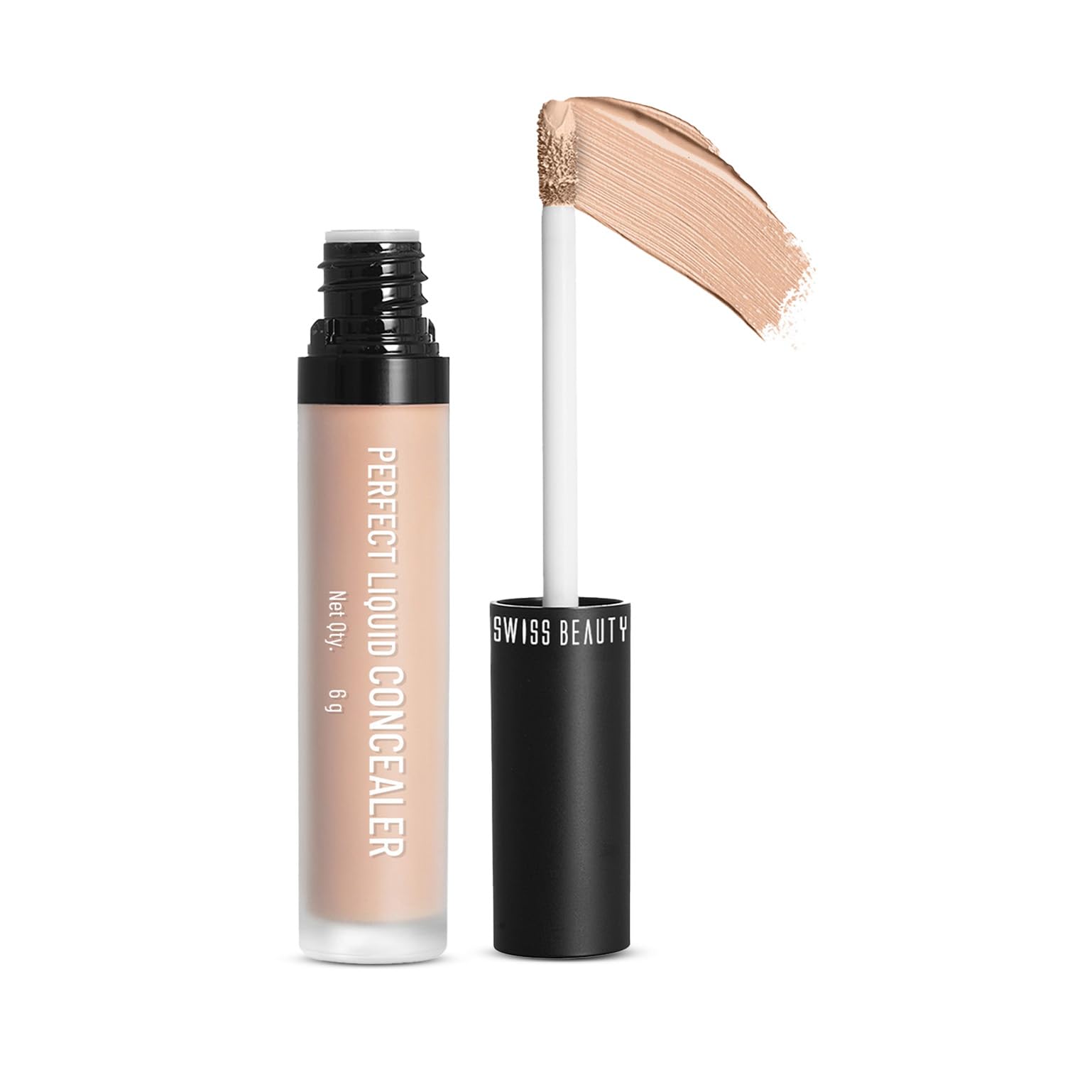 Liquid Light Weight Concealer With Full Coverage |Easily Blendable Concealer For Face Makeup With Matte Finish | Shade- Clair Moyen, 6g