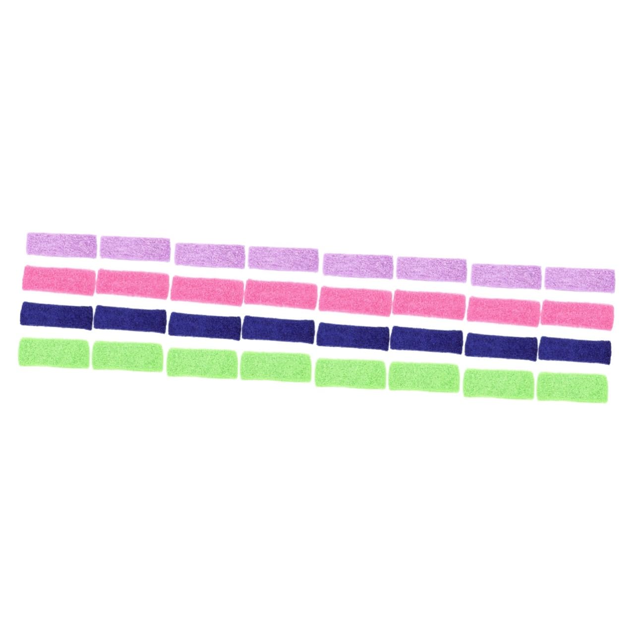 Toyvian Schweißabsorbierendes Stirnband Trainieren Dochtwirkung Haarband Schweißbänder Damen Schwarz Für Breites Sport-Stirnband Fitnessstudio Schweißband Polyestergarn