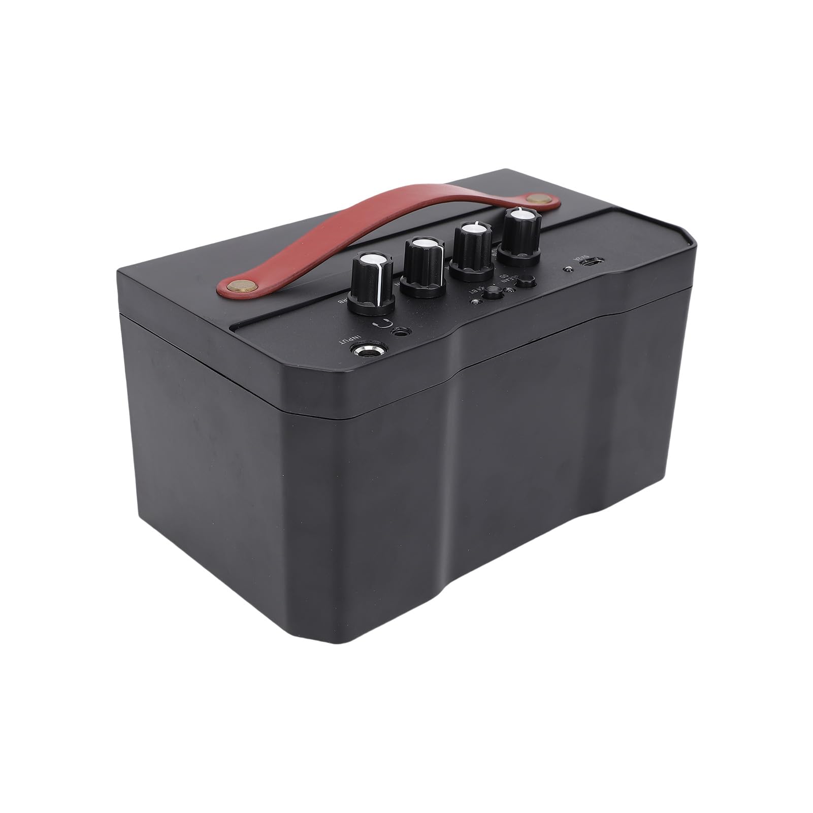 Altoparlante per Chitarra da 30 W, Amplificatore per Chitarra Elettrica con Distorsione del Riverbero, Suono Chiaro BT 5.0, Altoparlante Portatile per Esercitazioni Quotidiane e Spettacoli