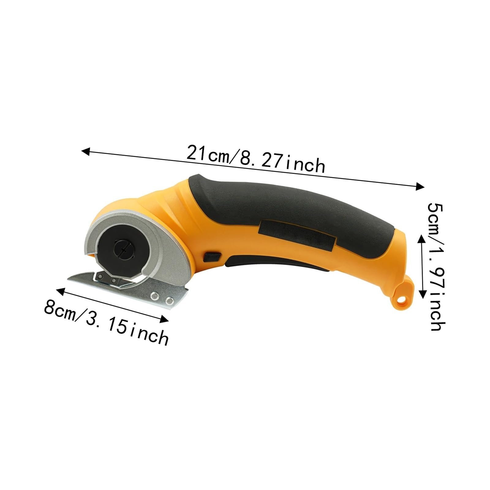 Cortadora De Tela Eléctrica 2000 MAh, 300 Rpm, Cartón, Tijeras Mano 21 Cm For Cortar Alfombras Corte suave