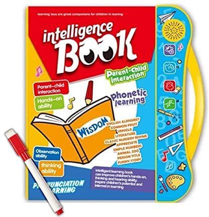 KMC KIDOZ Study Book with Number, Letters, Animals, Relationships, Poems, Instruments (Multicolor) (skm103)