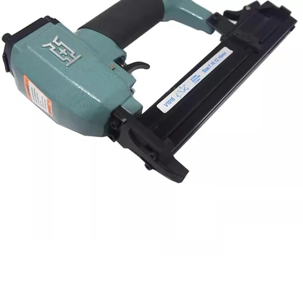 Chiodatrice Ad Aria V, Chiodatrice Pneumatica per Cornici, Chiodi a V Industriali da 7-15mm, Falegnameria per Legno Elettrica, Pistola Sparachiodi per Cornici in Legno per Cornici V1015