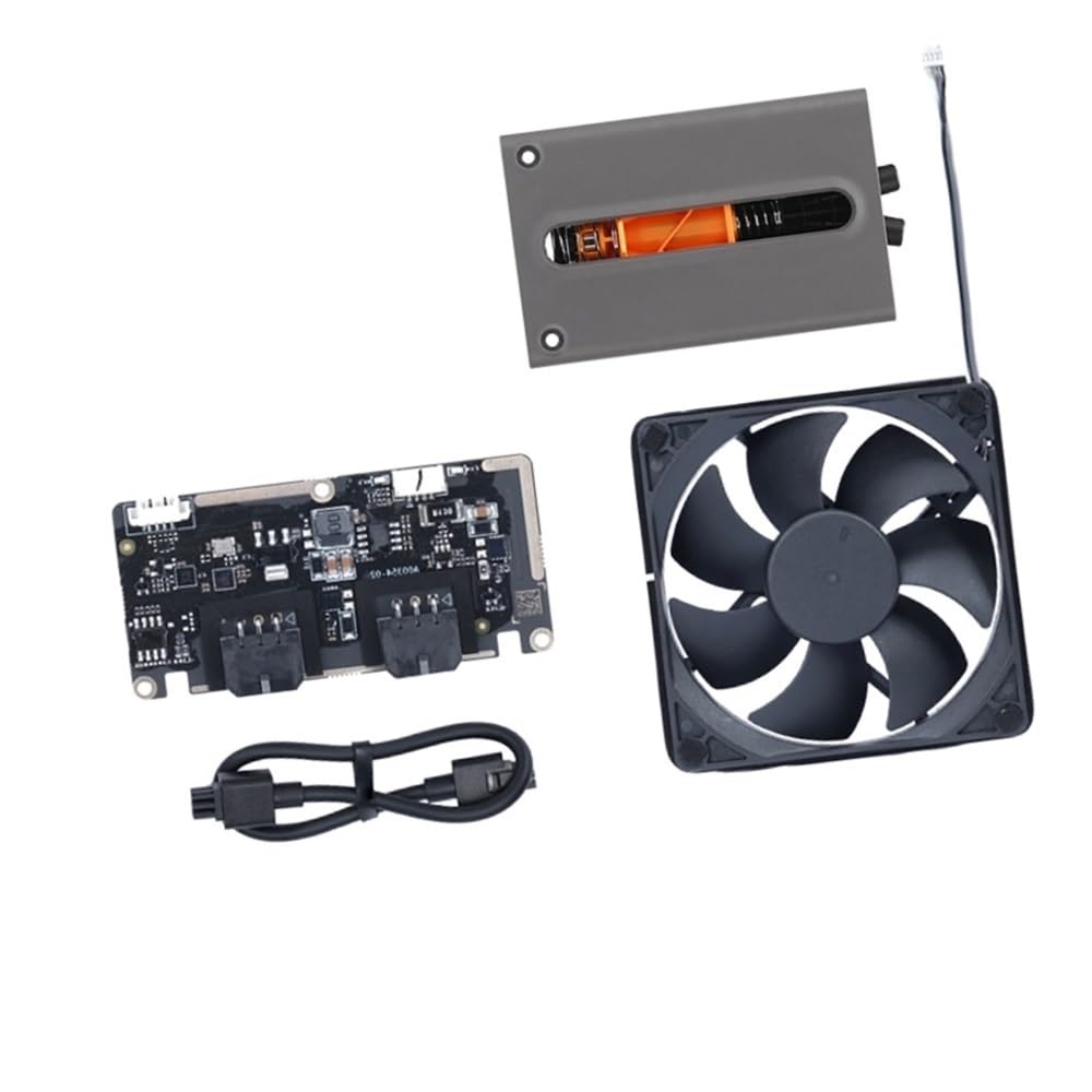 Kit de Ventilateur Externe OEM P2S, avec Ensemble Tampon de Filament, adapté au Bambou 3D, 1 Ensemble Pièces d'imprimante