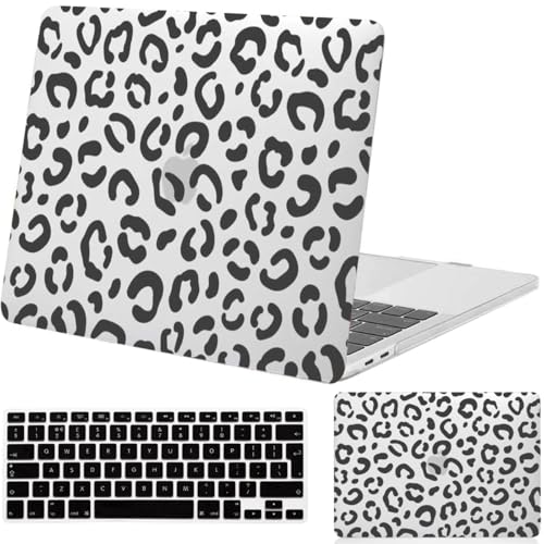Coque MacBook Pro 15 léopard noir pour protéger votre ordinateur au bureau et en café