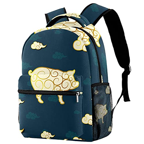 Sac à dos voyage enfant cochon idéal pour les sorties scolaires et weekend