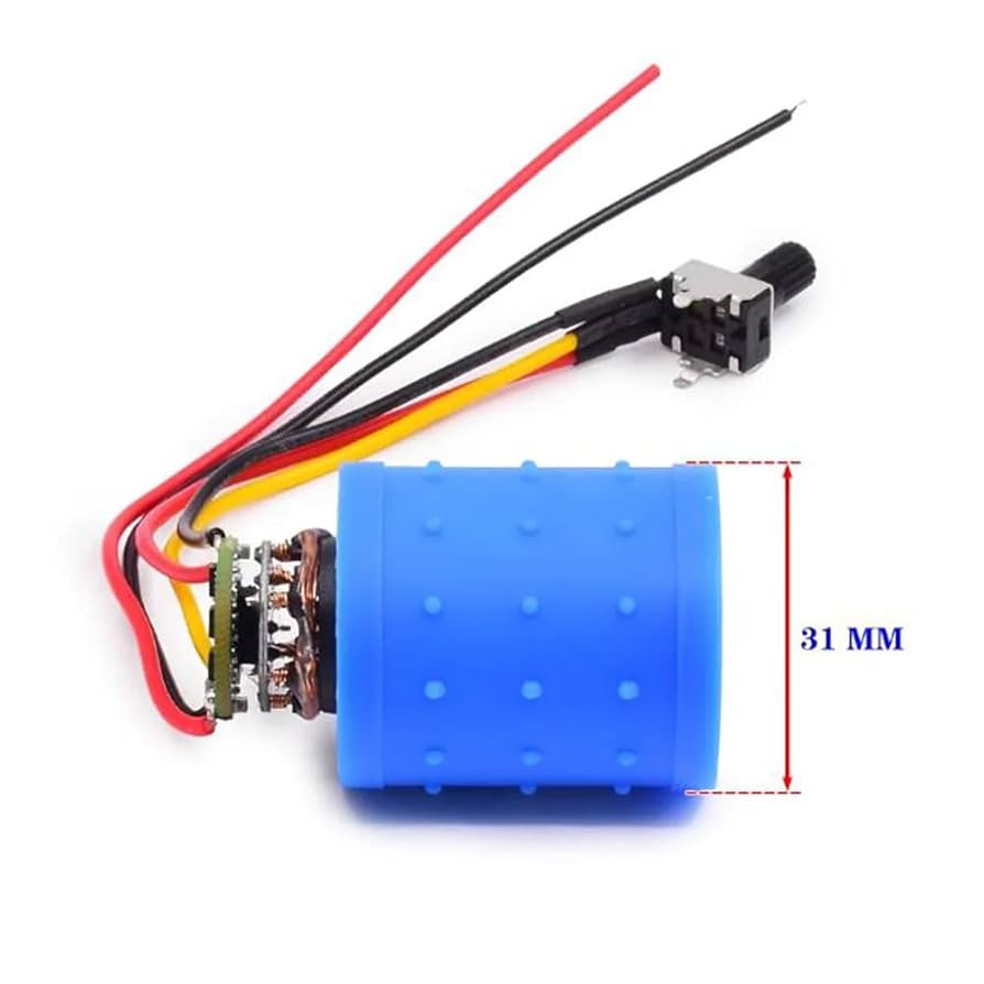 iDili DC 9V 12V 24V 100,000rpm Micro Brushless Ducted Fan