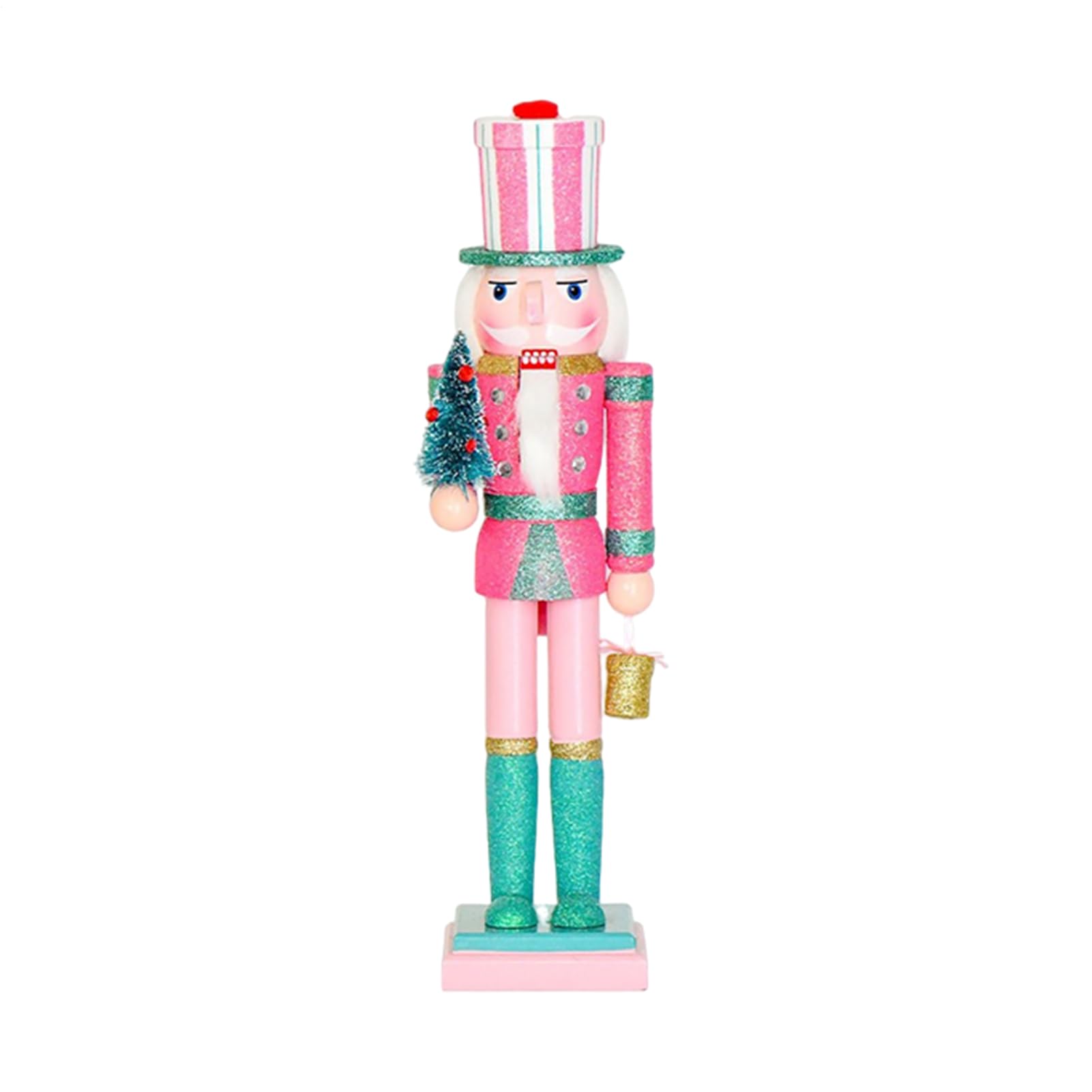 Figure Di Statuetta in Legno 38cm