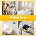 Pet Hair Removal Gloves, 2025 pet Hair Remover, electrostatic Gloves pet Hair, pet Grooming Gloves, cat and Dog Hair Remover, Reusable Pet Hair Remover Tool for Clothing, Couch, Carpet, Car Seat