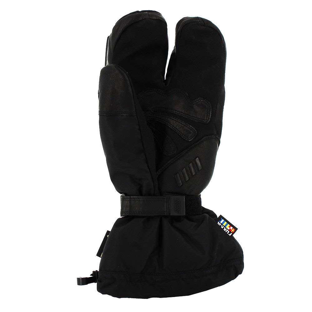 Rukka GTX 3Chamb wodoodporne zimowe rękawice motocyklowe, czarny, 7 (S)
