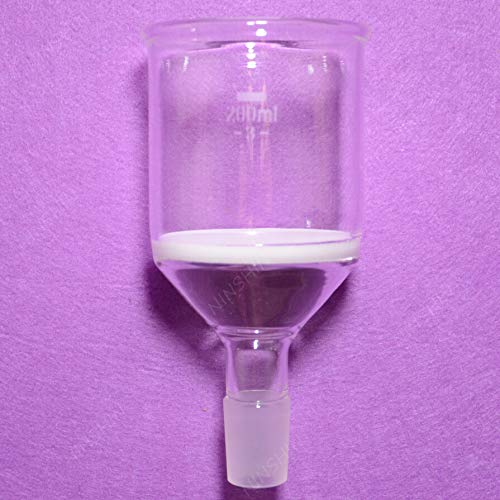 Glassware,Buchner Funnel,200ML,24/29,Glass Funnel,Lab Glassware