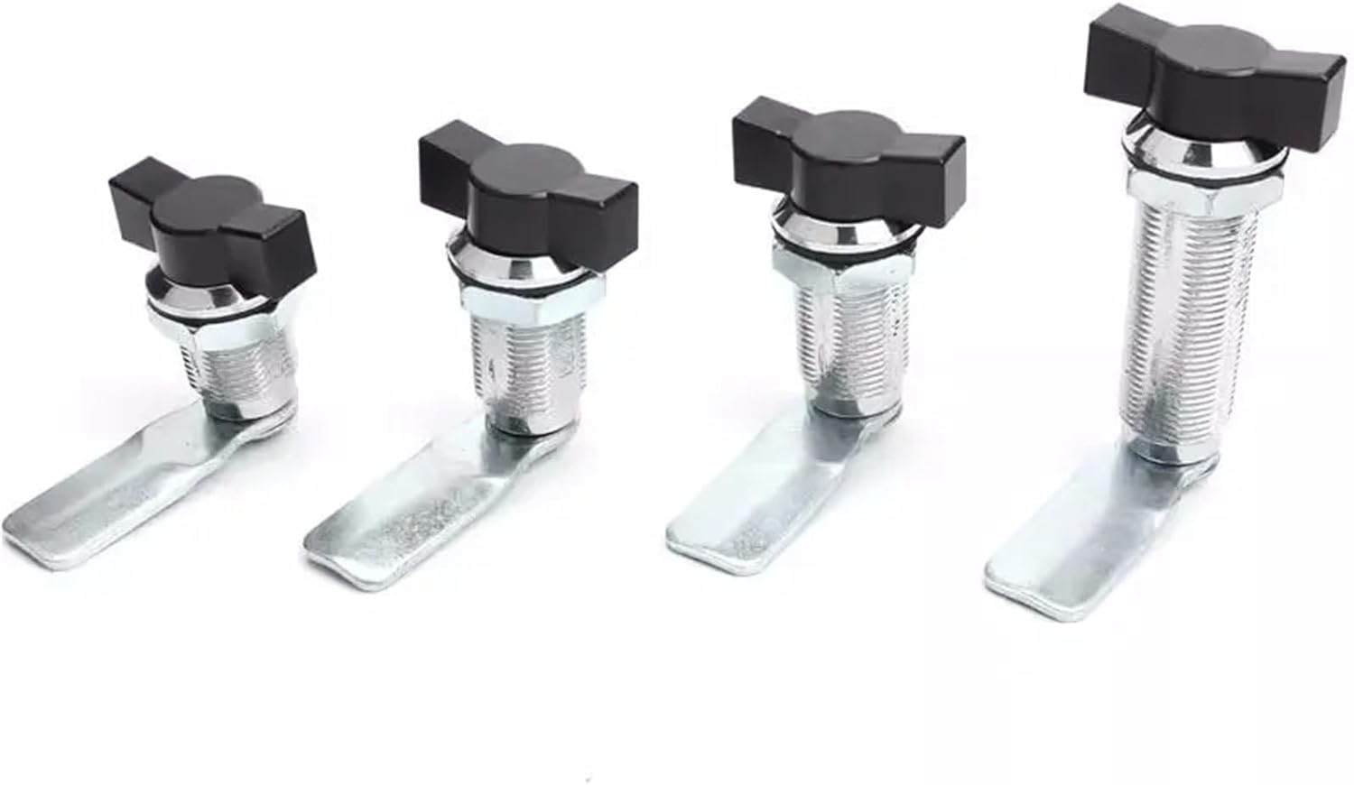 MS714-2 Black Handle Cabinet Lock Cam Locks Voltage Cabinet Distribution Box Switchgear Control 1Pcs(MS714 23mm)